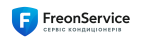 Логотип FreonService — сервіс кондиціонерів у Києві